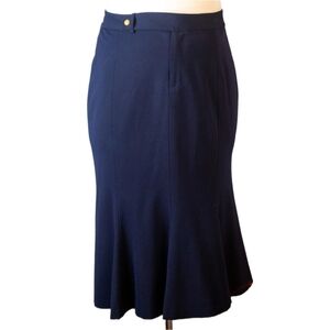 Lauren Ralph Lauren Dark Blue Pencil Skirt